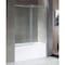 Anzzi Right Drain Tub in White With 60 x 62 in. Tub Door in Chrome, 5 ft. SD1701CH-3060R - alternate 1